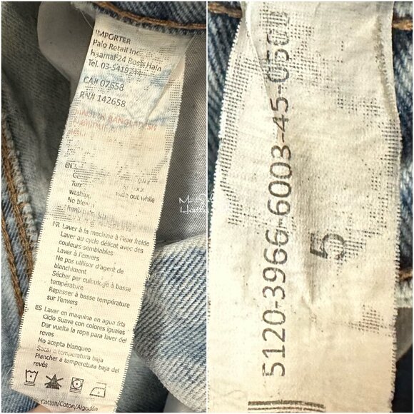 Refuge Light Wash Exposed Pockets Ripped Distressed Jean Shorts 27 - Picture 4 of 4